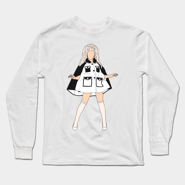 Rosé Long Sleeve T-Shirt by doctorbihcraft